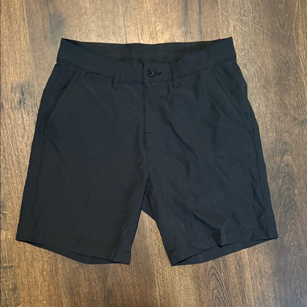 Zella Men's Charcoal Flat Front Shorts